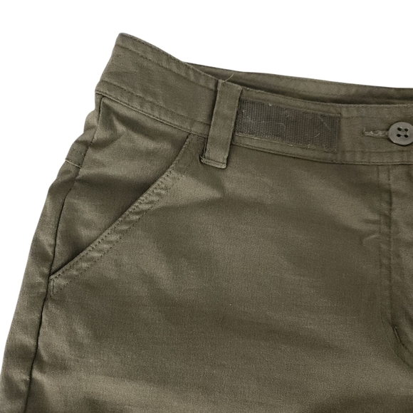 MOUNTAIN EQUIPMENT CO-OP Olive Green Stretch Capri Pants size 4 - Picture 4 of 12